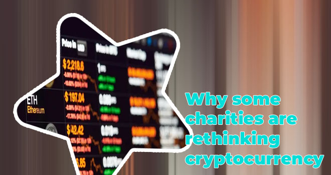 Actually started cryptocurrency donations back